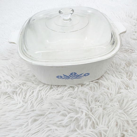 Corning Ware Other - Vintage Corning Ware Blue Cornflower 2.5 Qt Casserole Dish P-2 1/2-B with Lid